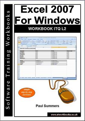 Cover of Excel 2007 for Windows Workbook Itq L2