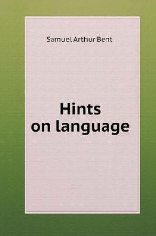 Cover of Hints on language