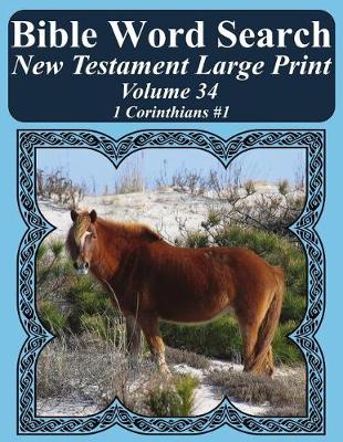 Book cover for Bible Word Search New Testament Large Print Volume 34