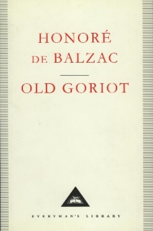 Cover of Old Goriot