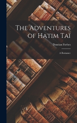 Book cover for The Adventures of Hatim Taï