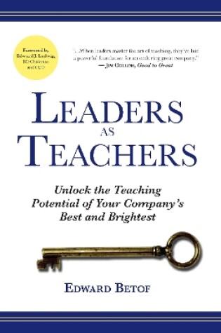 Cover of Leaders as Teachers (Paperback)