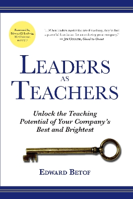 Book cover for Leaders as Teachers (Paperback)