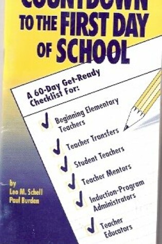 Cover of Countdown to the First Day of School