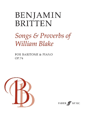 Book cover for Songs and Proverbs of William Blake