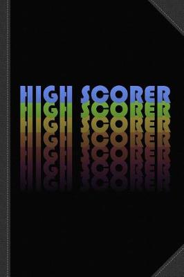 Book cover for High Scorer Gamer Vintage Journal Notebook
