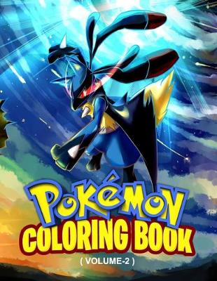 Book cover for Pokemon Coloring Book ( volume-2 )