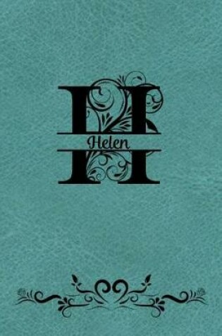 Cover of Split Letter Personalized Name Journal - Helen