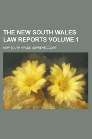 Cover of The New South Wales Law Reports Volume 1