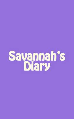 Cover of Savannah's Diary