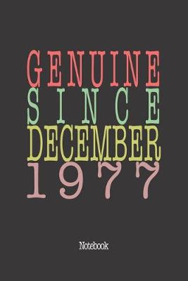 Book cover for Genuine Since December 1977