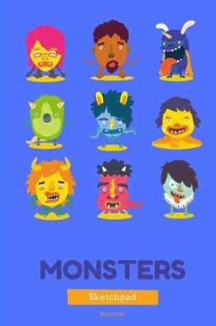 Cover of Monsters Sketchpad & Journal