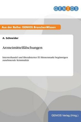 Cover of Arzneimittelf�lschungen