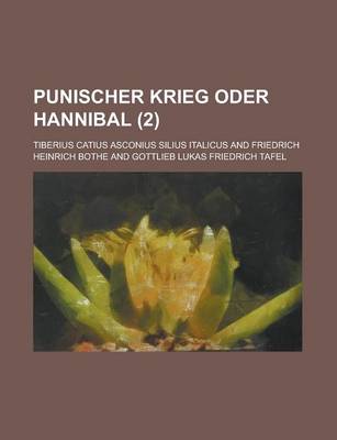 Book cover for Punischer Krieg Oder Hannibal (2 )