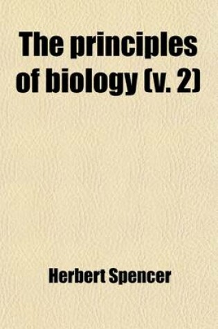 Cover of The Principles of Biology (Volume 2)