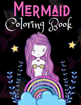 Book cover for Mermaid Coloring Book