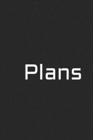 Cover of Plans