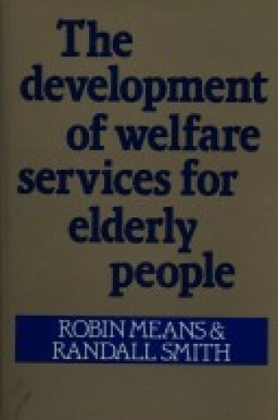 Cover of Development of Welfare Services for Elderly People