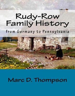 Book cover for Rudy-Row Family History