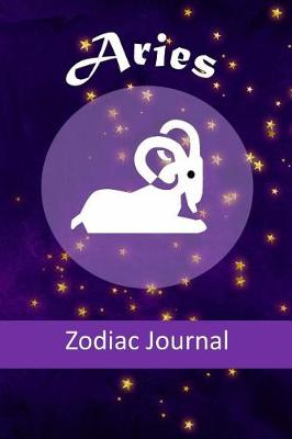 Book cover for Aries Zodiac Journal