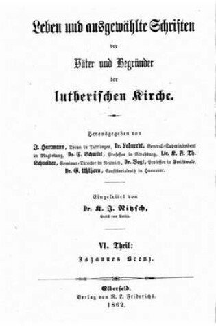 Cover of Leben und ausgewahlte Schriften