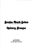 Book cover for Snake-Back Solos