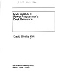 Book cover for MVS Cobol II