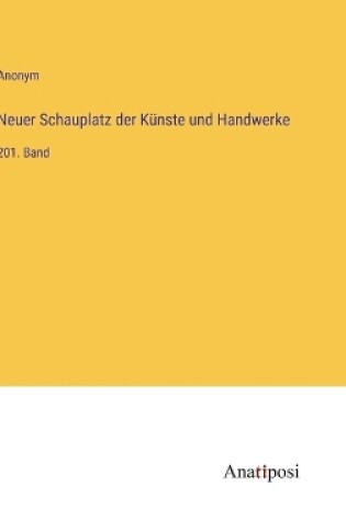 Cover of Neuer Schauplatz der K�nste und Handwerke