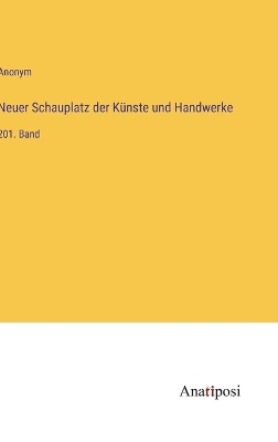 Book cover for Neuer Schauplatz der K�nste und Handwerke