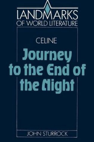 Cover of Céline: Journey to the End of the Night