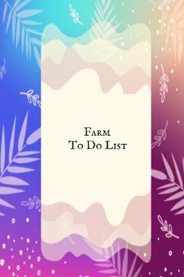 Book cover for Farm To do List