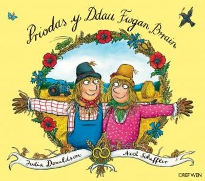 Book cover for Priodas y Ddau Fwgan Brain