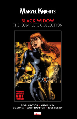 Book cover for Marvel Knights: Black Widow By Grayson & Rucka - The Complete Collection