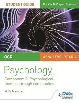 Book cover for OCR Psychology Student Guide 2: Component 2: Psychological themes through core studies