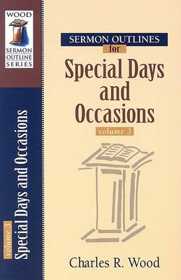 Cover of Sermon Outlines for Special Days and Occasions