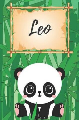 Cover of personalisiertes Notizbuch Panda / Journal / Malbuch / Tagebuch / Kritzelbuch / DIN A5 / Geschenk Leo