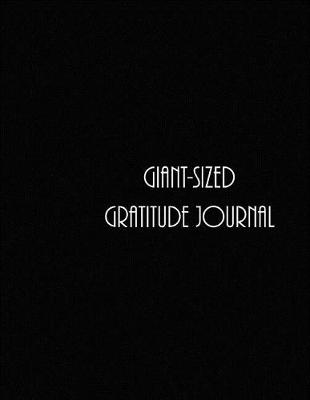 Book cover for Giant-Sized Gratitude Journal
