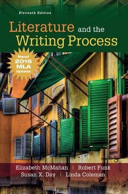 Book cover for Literature and the Writing Process, MLA Update