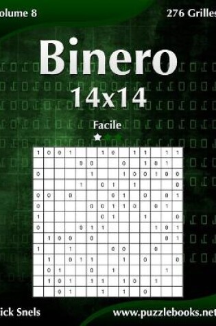 Cover of Binero 14x14 - Facile - Volume 8 - 276 Grilles