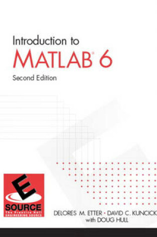 Cover of Introduction to MatLAB 6-6.5 Update Edition