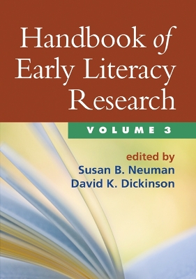 Cover of Handbook of Early Literacy Research