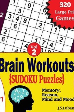 Cover of Brain Workouts SUDOKU(Numbered) Puzzles