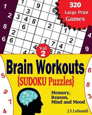 Cover of Brain Workouts SUDOKU(Numbered) Puzzles