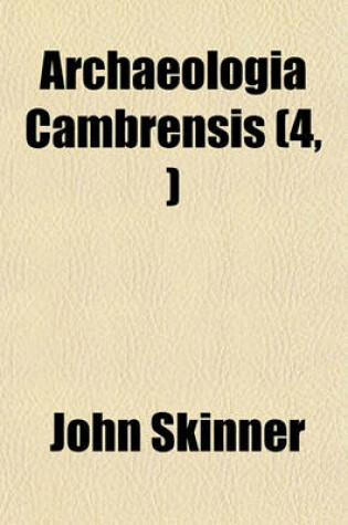 Cover of Archaeologia Cambrensis (Volume 4, )