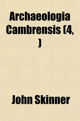 Book cover for Archaeologia Cambrensis (Volume 4, )