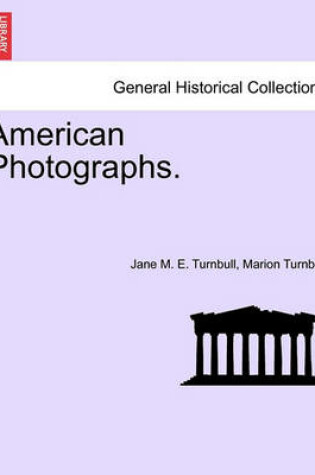 Cover of American Photographs. Vol. I.