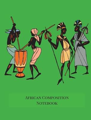 Book cover for African Composition Notebook