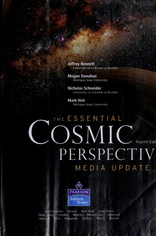 Cover of The Essential Cosmic Perspective Media Update