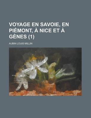 Book cover for Voyage En Savoie, En Piemont, a Nice Et a Genes (1)