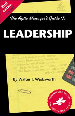 Book cover for Agile Manager's Guide to Leadership
